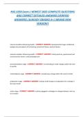 NSG 1050 Exam 2 &vert; Fundamentals of Nursing&comma; Infection Control & Communication