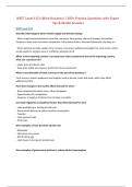 WSET Level 4 D2 &lpar;Wine Business&rpar; &vert; 300&plus; Practice Questions with Expert Tips & Model Answers