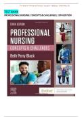 TEST BANK FOR Professional Nursing&colon; Concepts & Challenges 10th Edition by Beth Black ISBN&colon;978-0323776653 ALL CHAPTERS COVERED YOUR ULTIMATE GUIDE 100&percnt; VERIFIED A&plus; GRADE ASSURED&excl;&excl;&excl;&excl;&excl;&excl; NEW LATEST UPDATE&excl;&excl;&excl;&excl;&excl;&excl;&excl;&excl;