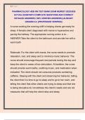PHARMACOLOGY HESI RN TEST BANK EXAM NEWEST 2025&sol;2026  ACTUAL EXAM WITH COMPLETE QUESTIONS AND CORRECT  DETAILED ANSWERS &lpar;100&percnt; VERIFIED ANSWERS&rpar; &vert;ALREADY  GRADED A&plus;&vert; &vert;&vert;PROFESSOR VERIFIED&vert;&vert; 