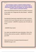 RELIAS RN MEDICAL SURGICAL TELEMETRY EXAM&sol;RELIAS MEDICAL  SURGICAL TELEMETRY NEWEST 2025&sol;2026 ACTUAL EXAM WITH COMPLETE  QUESTIONS AND CORRECT DETAILED ANSWERS &lpar;100&percnt; VERIFIED ANSWERS&rpar;  &vert;ALREADY GRADED A&plus;&vert; &vert;&vert;PROFESSOR VERIFIED&vert;&vert;
