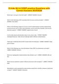 53 Ade 06-14 CISSP practice Questions with Correct Answers 2025&sol;2026