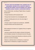 WGU D001 OBJECTIVE ASSESSMENT FINAL EXAM&sol;WGU D001 OA  EXAM NEWEST 2025&sol;2026 ACTUAL EXAM WITH COMPLETE  QUESTIONS AND CORRECT DETAILED ANSWERS &lpar;100&percnt; VERIFIED  ANSWERS&rpar; &vert;ALREADY GRADED A&plus;&vert; &vert;&vert;PROFESSOR VERIFIED&vert;&vert; 