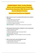 ILEARNTOBOAT FINAL Verified Multiple  Choice and Conceptual Actual Frequently  Tested Exam Questions With Reviewed 100&percnt;  Correct Detailed Answers  Guaranteed Pass&excl;&excl;Current Update&excl;&excl; 