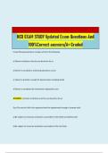 HCD EXAM STUDY Updated Exam Questions And 100&percnt;Correct answers&sol;A&plus; Graded