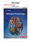 Biological Psychology Test Bank 14th Edition &vert; James W&period; Kalat