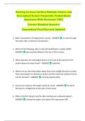 Boating License Verified Multiple Choice and  Conceptual Actual Frequently Tested Exam  Questions With Reviewed 100&percnt;   Correct Detailed Answers  Guaranteed Pass&excl;&excl;Current Update&excl;&excl; 