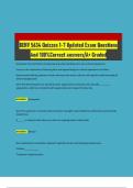BEHV 5634 Quizzes 1-7 Updated Exam Questions And 100&percnt;Correct answers&sol;A&plus; Graded