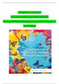 TEST BANK&colon; Varcarolis' Foundations of Psychiatric-Mental Health Nursing &lpar;9th Edition&comma; Complete Chapters 1-36&rpar;
