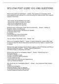 SFO UTAH POST &lpar;CORE 1010-1090&rpar; QUESTIONS