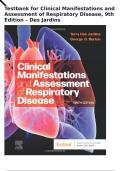 Complete Test Bank for Clinical Manifestations and Assessment of Respiratory Disease&comma; 9th Edition &ndash; Des Jardins
