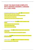 HCAD 730 25&vert;26 EXAM COMPLETE WITH VERIFIED ANSWER &vert;&vert; GRADED A&plus; &vert;&vert; 100&percnt; PASS