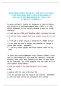 HESI PEDIATRICS &lpar;PEDS&rpar; LATEST EXAM 2022-2023 TEST BANK 650&plus; QUESTIONS AND CORRECT DETAILED ANSWERS WITH RATIONALES &vert;ALREADY GRADED A&plus;