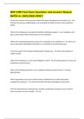 HIM 1500 Final Exam Questions and answers Newest RATED A&plus; 2025&sol;2026 NEW&excl;&excl;