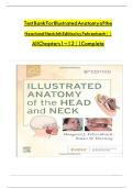 Test Bank for Illustrated Anatomy of the Head and Neck&comma; 6th Edition by Margaret J&period; Fehrenbach and Susan W&period; Herring