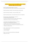 BIO 252 FINAL EXAM CHAMBERLAIN LV EXAM NEWEST 2025 ACTUAL EXAM