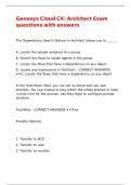 Genesys Cloud CX Architect Exam questions with answers