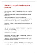MMSC 433 exam 1 questions with answers&period;