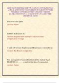 QME EXAM&sol; 2025&sol;2026 QME FINAL EXAM ACCURATE EXAM ACTUAL QUESTIONS AND CORRECT DETAILED ANSWERS &lpar;VERIFIED ANSWERS&rpar; LATEST UPDATED VERSION &vert;GUARANTEED PASS A&plus; &lpar;BRAND NEW&excl;&rpar; FULL REVISED QME FINAL EXAM