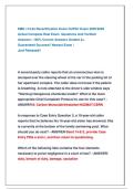 EMD v13&period;0a Recertification Exam OUTEC Exam 2025&sol;2026  Actual Complete Real Exam  Questions And Verified                  Answers &vert; 100&percnt; Correct Answers Graded A&plus;                                   Guaranteed Success&excl;&excl; Newest Exam &vert;                         