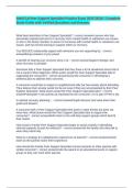 Medi-Cal Peer Support Specialist Practice Exam 2025&sol;2026 &vert; Complete Study Guide with Verified Questions and Answers
