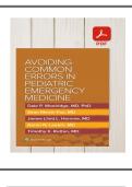 Avoiding Common Errors in Pediatric Emergency Medicine &lpar;1st Edition&comma; 2021&rpar; &ndash; Woolridge &ndash; PDF Download