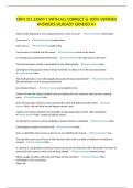 CRM 311 EXAM 1 WITH ALL CORRECT & 100&percnt; VERIFIED ANSWERS&vert;ALREADY GRADED A&plus;
