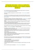 INTEGRATED CRM EXAM 1 WITH ALL COMPLETE & 100&percnt; VERIFIED ANSWERS&vert;LATEST UPDATE&vert;ALREADY GRADED A&plus;