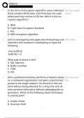 CEHv12 Exam fully solved & updated 2025-2026&lpar;latest version verified for accuracy&rpar; &lpar;Questions &plus; Answers&rpar; Solved 100&percnt; Correct&excl;&excl;