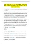 CRM EXAM ONE STUDY GUIDE WITH ALL CORRECT & 100&percnt; VERIFIED ANSWERS&vert;ACTUAL COMPLETE EXAM&vert; ALREADY GRADED A&plus;