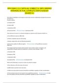 CRM EXAM 1 & 2 WITH ALL CORRECT & 100&percnt; VERIFIED ANSWERS&vert;ACTUAL COMPLETE EXAM&vert;ALREADY GRADED A&plus;
