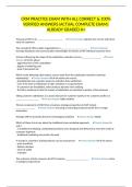 CRM PRACTICE EXAM WITH ALL CORRECT & 100&percnt; VERIFIED ANSWERS&vert;ACTUAL COMPLETE EXAM&vert; ALREADY GRADED A&plus;