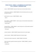 NR283 EXAM 1 &lpar;WEEK 1&rpar; CHAMBERLAIN QUESTIONS WITH CORRECT ANSWERS 2026