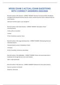 NR283 EXAM 3 &vert; ACTUAL EXAM QUESTIONS WITH CORRECT ANSWERS 2025&sol;2026