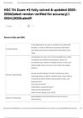 NSC 114 Exam &num;2 fully solved & updated 2025-2026&lpar;latest version verified for accuracy&rpar; &vert; 20242025Latest&excl;&excl;
