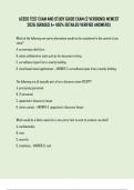 ACEDS Test Exam and Study Guide &lpar;2 Versions&rpar; NEWEST 2026 &vert; 100&percnt; Verified & Updated Detailed Answers &vert; A&plus; Graded Association of Certified E-Discovery Specialists Certification Exam 2026