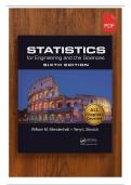 Statistics for Engineering and the Sciences &lpar;6th Edition&comma; 2015&rpar; &ndash; Solutions Manual &ndash; Mendenhall&period;