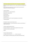 Alpha Adrenergic Antagonists Exam Questions with Correct Answers Latest Update 2025
