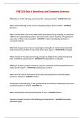 PSE 322 Quiz 6 Questions And Complete Answers 