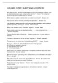 HUN 2201 EXAM 1 QUESTIONS & ANSWERS