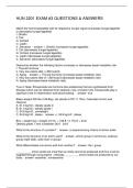 HUN 2201 EXAM -3 QUESTIONS & ANSWERS