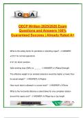 OECP  EXAM COMPLETE PACKAGE DEAL