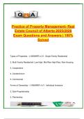 Practice of Property Management &ndash; RECA 2025&sol;2026 &vert; 200&plus; Solved Questions &vert; Leasing&comma; Tenancies & Condominium Law