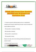Praxis 5205 Exam 2025&sol;2026 &vert; 100&plus; Practice Questions with Answers &vert; Literacy&comma; Phonics & Comprehension
