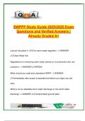 SWPPP EXAM COMPLETE PACKAGE DEAL