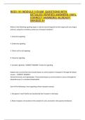 BIOD 101 MODULE 5 EXAM  QUESTIONS WITH DETAILED VERIFIED ANSWERS &lpar;100&percnt; CORRECT ANSWERS&rpar; &sol;ALREADY GRADED A&plus;