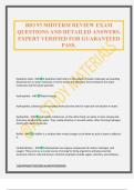 BIO 93 MIDTERM REVIEW EXAM QUESTIONS AND DETAILED ANSWERS&period; EXPERT VERIFIED FOR GUARANTEED PASS&period;
