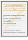UCI BIO 93 MIDTERM 2 EXAM QUESTIONS AND DETAILED ANSWERS&period; EXPERT VERIFIED FOR GUARANTEED PASS&period;