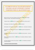 UCI BIO 93 Bundled Exams 2025 Questions and Answers