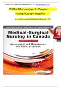 Test Bank for Lewis's Medical-Surgical Nursing in Canada&comma; 5th Edition&lpar;Tyerman&comma; 2023&rpar;&comma; Chapter 1-72 &vert; All Chapters